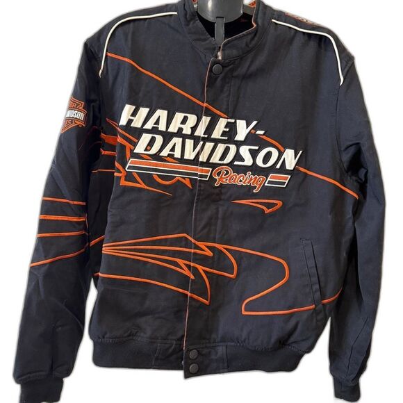 Harley-Davidson Racing Screamin' Eagle Performance Parts Bomber Jacket - Large - Picture 4 of 8